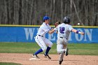 Baseball vs Emerson  Wheaton College Baseball vs Emerson College. - Photo By: KEITH NORDSTROM : Wheaton, Baseball